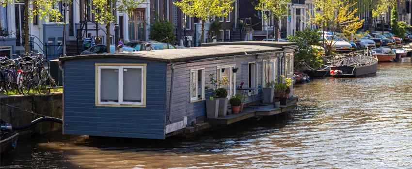 Hausbooturlaub - hier in Amsterdam!
